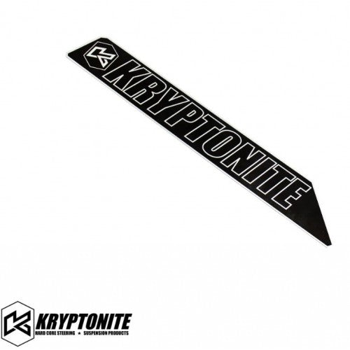 Kryptonite Upper Control Arm Logo Plate, 2001-2010 – DmaxStore
