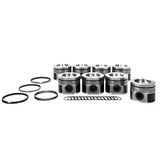 MAHLE Motorsports Performance Cast Piston Kit (1000 HP) THERMAL COATED, 2001-2016 LB7/LLY/LBZ/LMM/LML