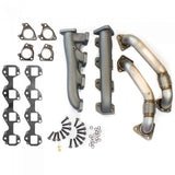 Max-Flow Race Series Manifold & Up Pipe Kit, 2001-2004 LB7 Federal Emissions