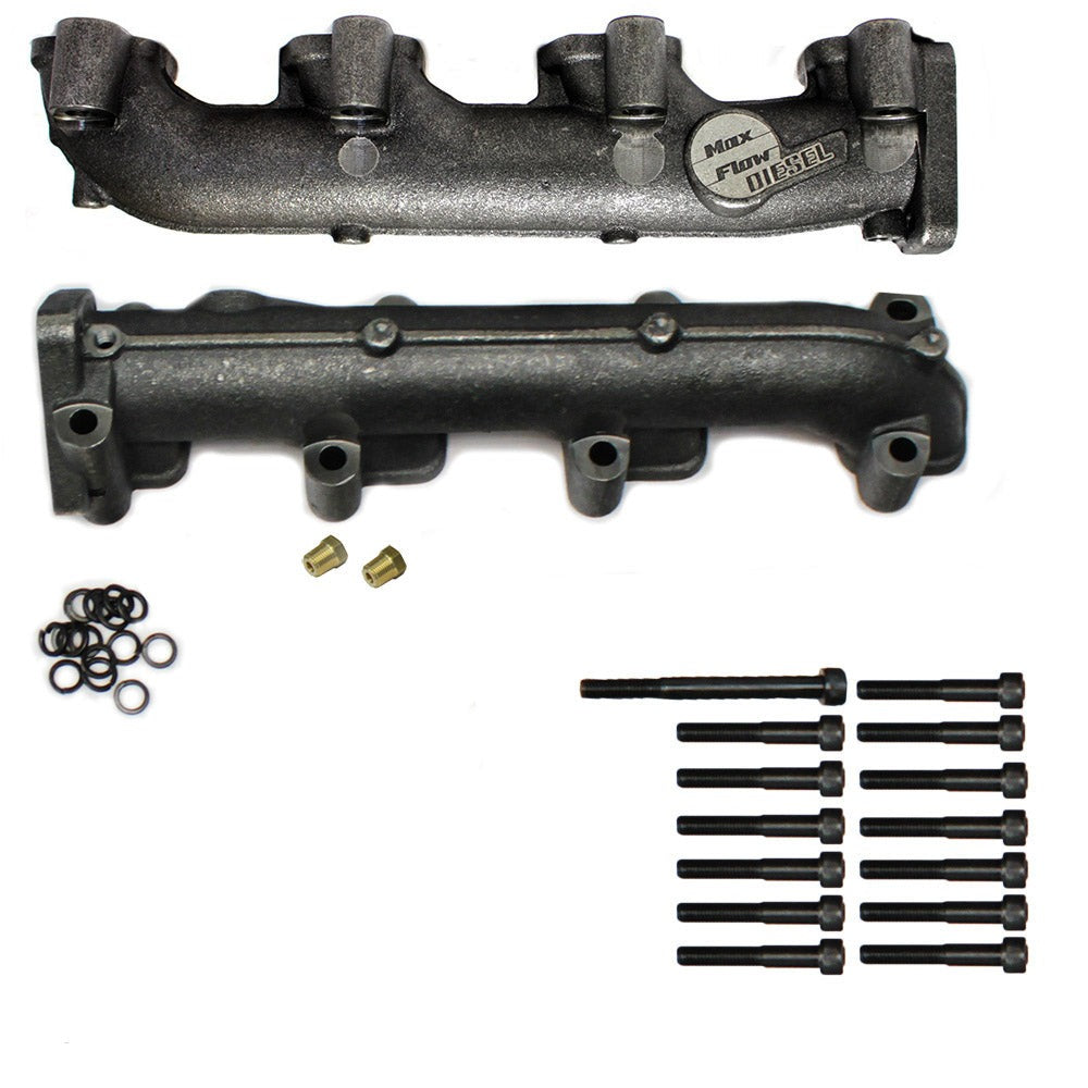 MaxFlow Performance Series Duramax Manifolds, 20012016 GM 6.6L