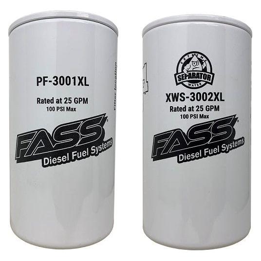 FASS Filter Kit New Design PF3001XL+XWS3002XL – DmaxStore