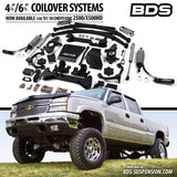 BDS 4.5" Coilover Lift Kit, 2001-2010 LB7/LLY/LBZ/LMM