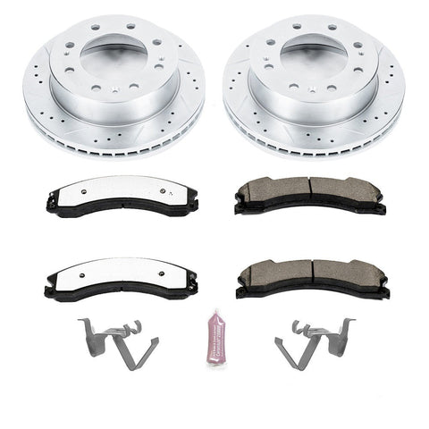 PowerStop Performance Brake & Rotor Kits, 2012-2014 LML Single Rear Wheel