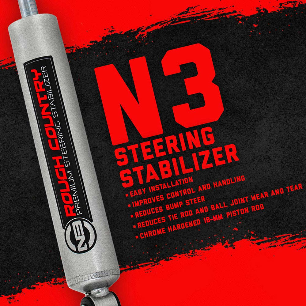 Rough Country N3 Steering Stabilizer 8731730 DmaxStore