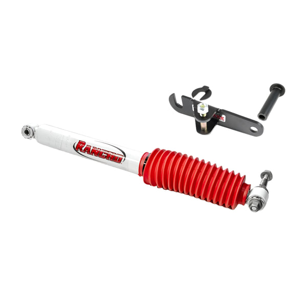 Suspension Maxx Steering Stabilizer Bracket w/Rancho RS5000, 2016-2025 LML/L5P