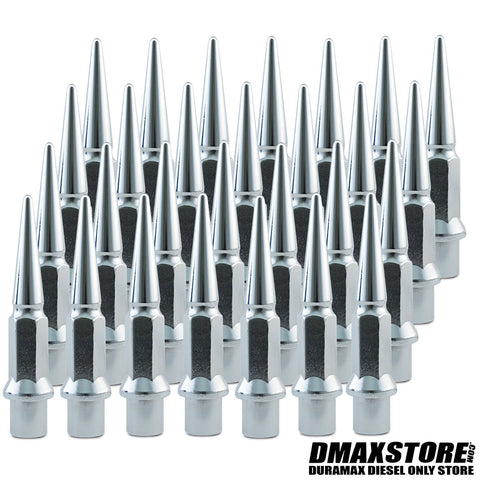 Metal Lugs Spiked Lug Nut Set (Chrome) Dually – DmaxStore