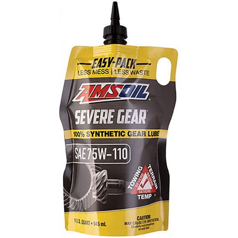 Amsoil Severe Gear® Synthetic Extreme Pressure Gear Lube 75W-110 EASY PACK(Quart)