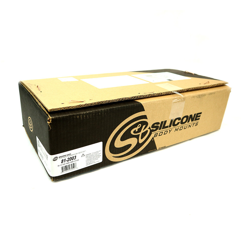 S&B Silicone Body Mount Kit 81-2000 & 81-2001 – DmaxStore