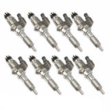 Exergy SAC 100% Over Reman Injector Set, 2001-2004 LB7
