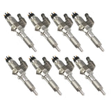 Exergy SAC 45% Over Reman Injector Set, 2001-2004 LB7