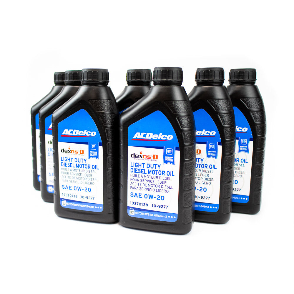 ACDelco 0W-20 Oil Change Kit For 2019+ GMC Sierra/Yukon 3.0L Duramax – Filter & Gaskets