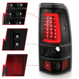 Anzo LED Tail Lights - Black 2001-2007 LB7/LLY/LBZ