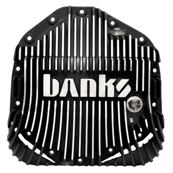 Banks Rear Diff Banks Power Black/Machined Rear Differential Cover 19286 – DmaxStore