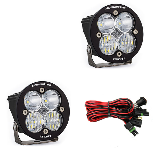 Baja Designs Squadron-R Sport Lights, Pair