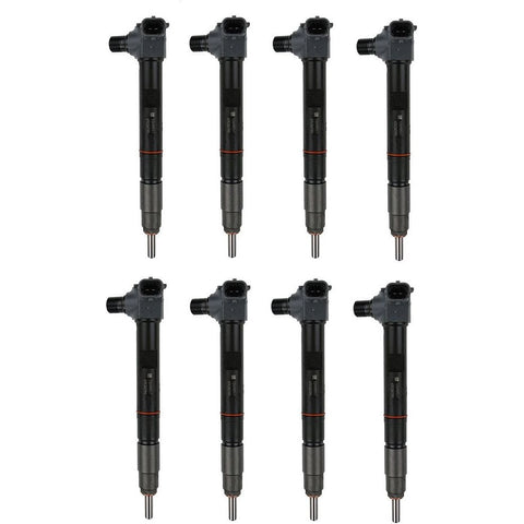 Set of 8 Denso Precision Reman Fuel Injector, 2017-2023 L5P