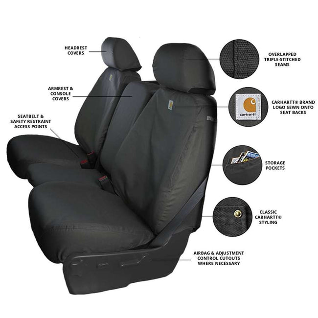 Gray Leather Driver Bottom Seat Cover For 2003-2006 Chevy Silverado/GMC Sierra – Power Seats Only