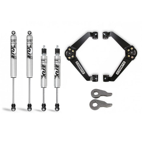 Cognito 3" Performance Leveling Kit with Fox 2.0 IFP Shocks, 2001-2010 LB7/LLY/LBZ/LMM