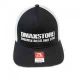 DmaxStore R-Flex Trucker Hat (Black-White)