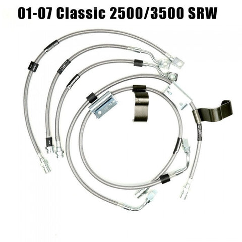 DmaxStore Stainless Steel Brake Lines XD0107-25