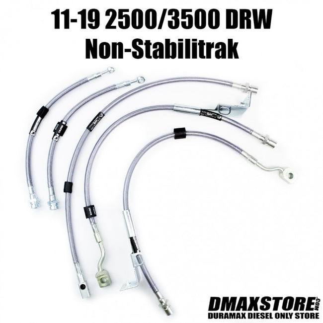 StopTech Stainless Brake Lines Mercedes C-Class (05-16) Front Set - 95 StopTech Stainless Brake Lines Mercedes C-Class (05-16) Front Set - 95