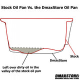 DmaxStore High Capacity Aluminum Oil Pan, 2001-2010 LB7/LLY/LBZ/LMM