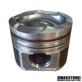 Fingers Oval Bowl Performance Cast Duramax Pistons, 2001-2016