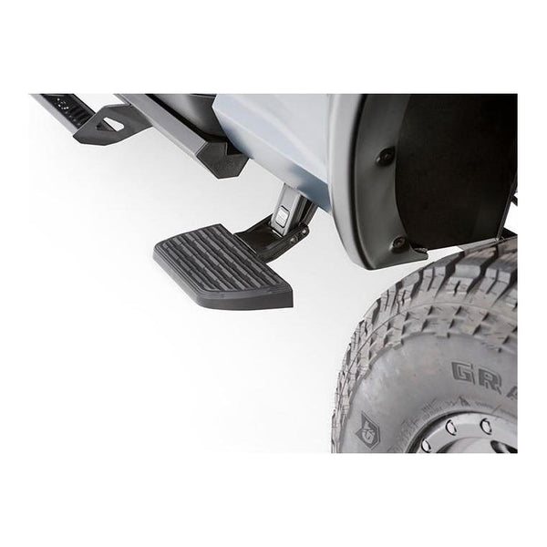 Amp Research BedStep2 - Side Bumper Step, 2001-2014 LB7/LLY/LBZ/LMM/LML