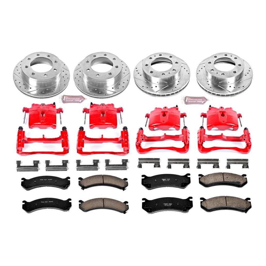 PowerStop Duramax Performance Brake & Caliper Kit, 20012010 LB7LMM