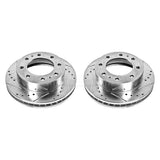 PowerStop D Series Drilled & Slotted Rotors, 2011-2019 LML/L5P Single Rear Wheel