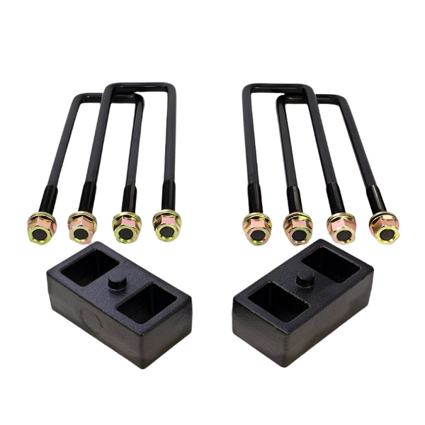 ReadyLIFT 2" Rear Block Kit With Factory Overload Springs, 2011-2024 LML/L5P