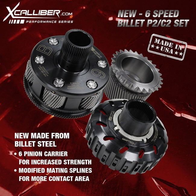 allison gear Xcalliber Allison Billet P2 Carrier, Billet C2 Hub, Sun Gear, P246C2A-X P246C2B-X – DmaxStore