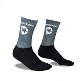 DmaxStore Grey Crew Socks