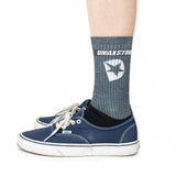 DmaxStore Grey Crew Socks