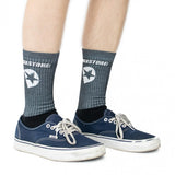 DmaxStore Grey Crew Socks