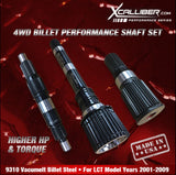 Xcalliber Allison Billet Performance 4WD Shaft Set, 2001-2010